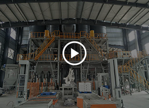 貴州開磷，磷石膏砂漿（jiāng）生產線