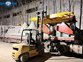 廣州年產10萬噸幹粉砂漿攪拌設備已發貨