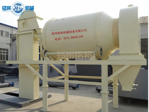 滾筒玻化微珠保溫（wēn）砂漿（jiāng）混合機