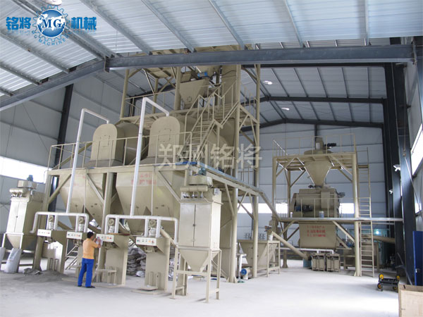 石膏砂漿生產（chǎn）線（xiàn）