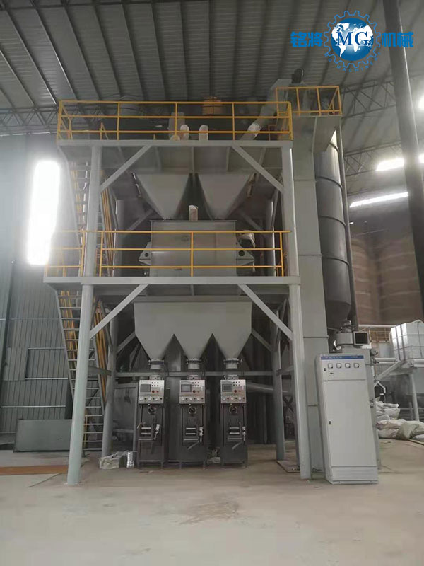 河（hé）北武安石膏（gāo）砂漿生產線（xiàn）安（ān）裝現場反饋圖片