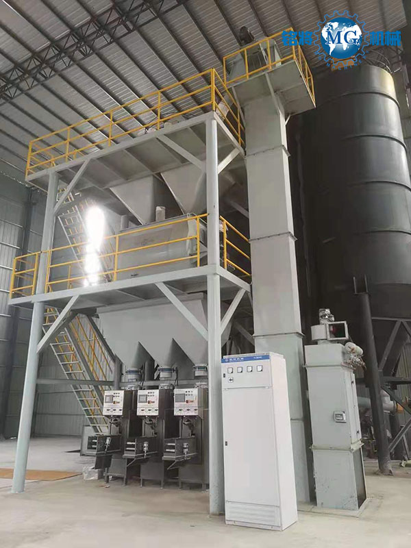 河北武安石膏（gāo）砂漿（jiāng）生產線（xiàn）安裝（zhuāng）現場反饋圖（tú）片（piàn）