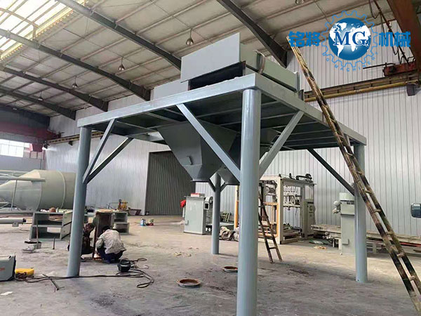 杭（háng）州蕭山砂漿幹混站項目安裝現場