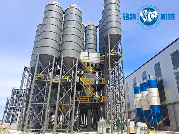 年產50萬噸幹混砂漿攪（jiǎo）拌站
