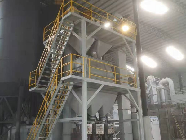 河北武安石膏砂漿生產線安裝現（xiàn）場反饋圖片（piàn）