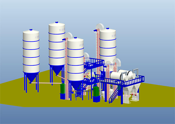 節能玻化微珠保溫砂漿生（shēng）產線