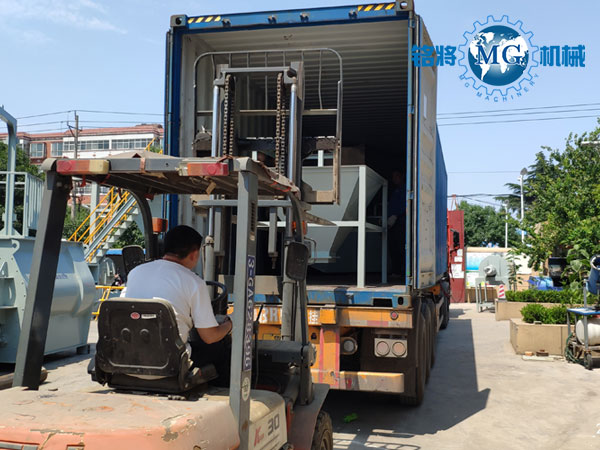 秘魯幹粉砂（shā）漿生產（chǎn）線發貨（huò）