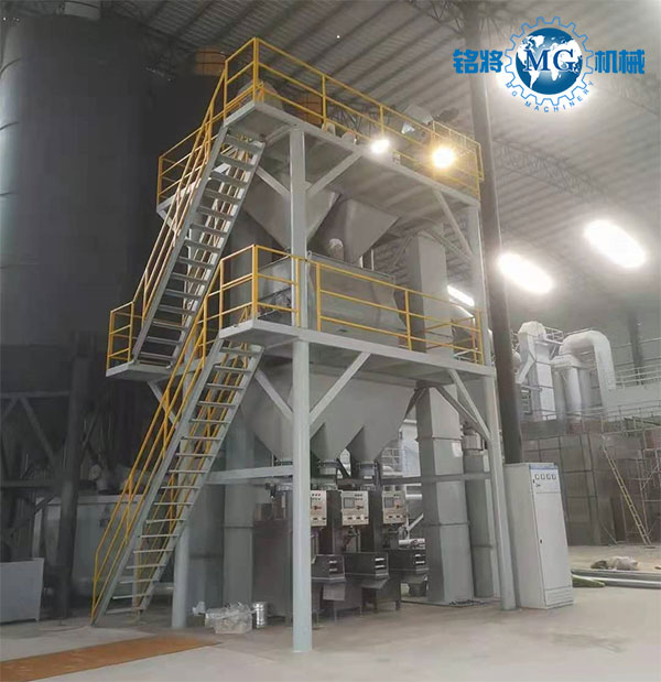 河北武安石膏砂漿生（shēng）產線安裝現場反饋圖（tú）片