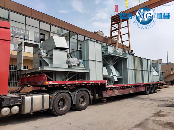 商丘虞城第二車幹粉砂漿設備裝車現場（chǎng）