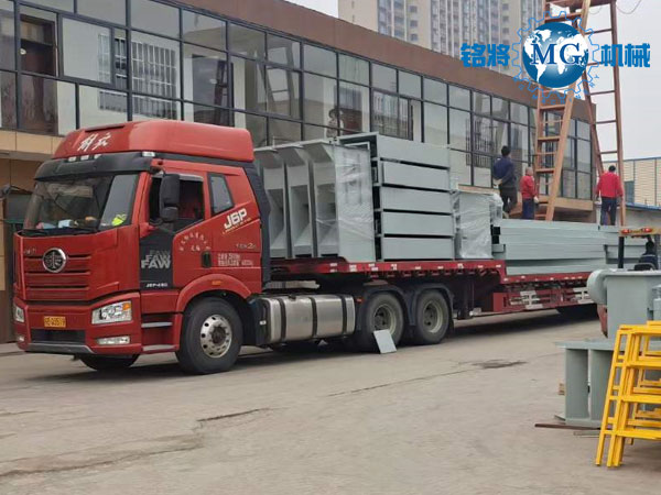 江（jiāng）蘇久諾提升輸送設備裝車（chē）走起