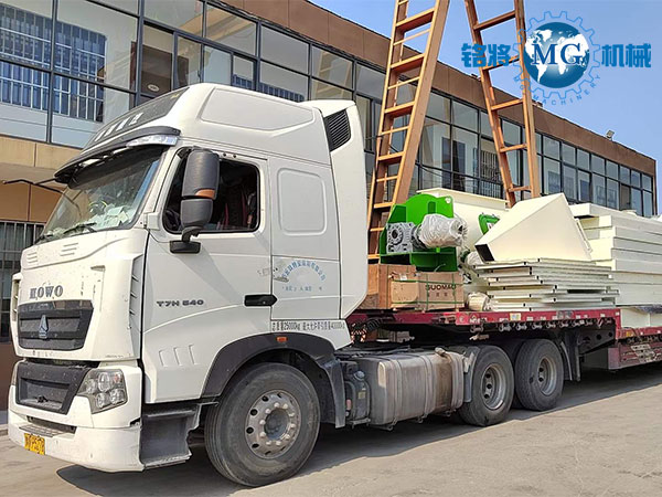 陝（shǎn）西鹹（xián）陽兩套特種砂漿生產線發（fā）貨圖