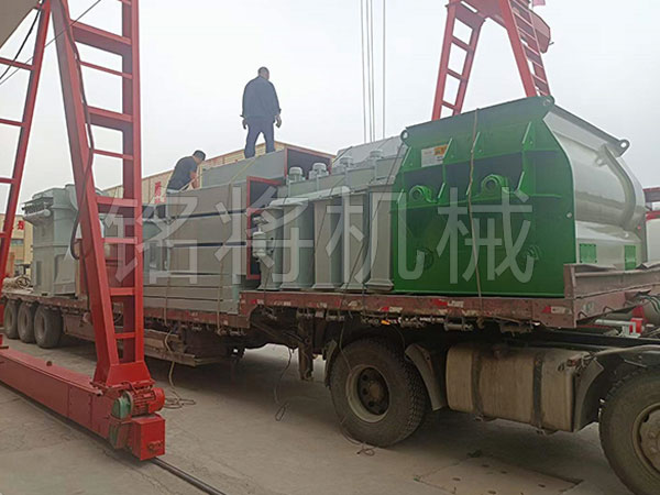 幹粉砂漿（jiāng）生產線發往湖北武漢