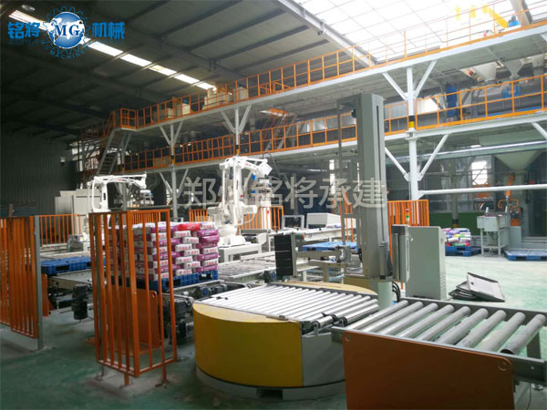 自動碼垛生產線 自動碼垛生產線