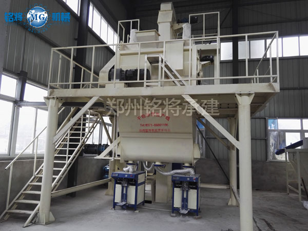 節能型幹粉砂漿生（shēng）產線