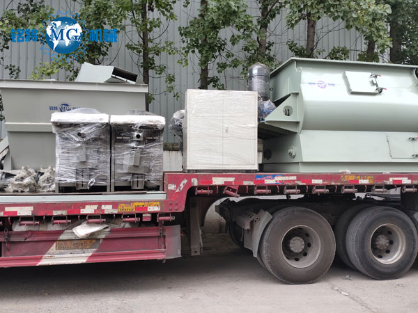 江西吉安幹粉砂（shā）漿成套設備已經發貨