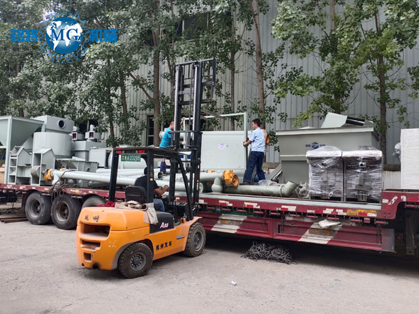 江西吉安（ān）幹粉砂（shā）漿成套設備已（yǐ）經發貨