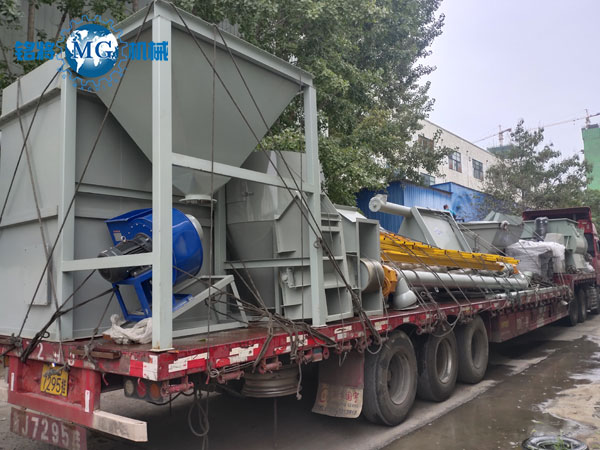 江西吉安幹粉砂漿成套設備（bèi）已經發貨