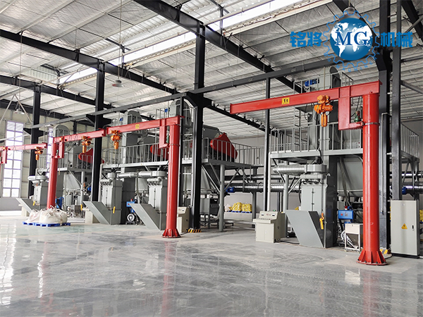 石膏砂漿生產線 石膏砂(shā)漿生產線