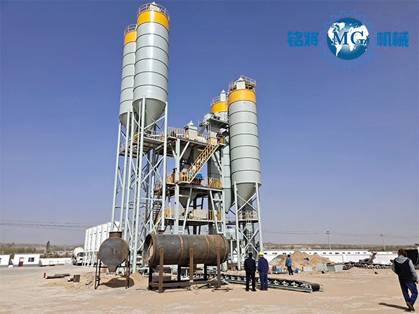 10萬噸幹混砂漿（jiāng）站建站成本