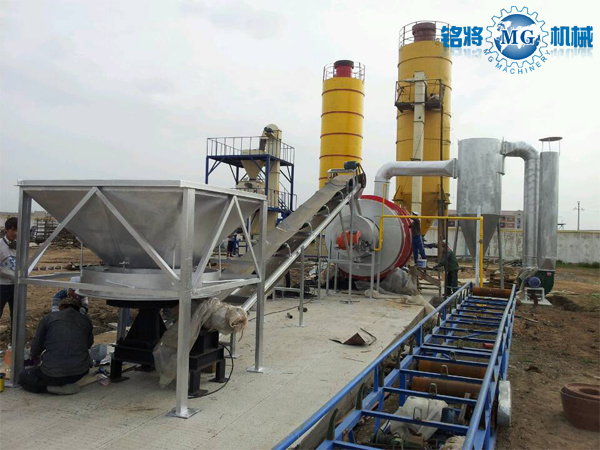 哈薩克斯坦全自動幹粉砂漿生產線