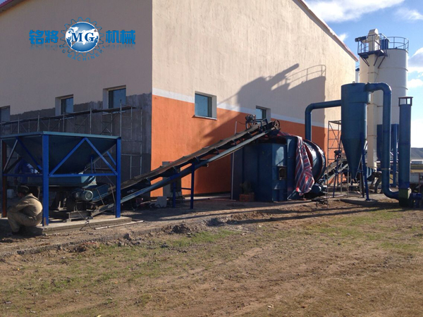 蒙古烏蘭巴托年（nián）產5萬噸全自動幹粉砂漿生產線