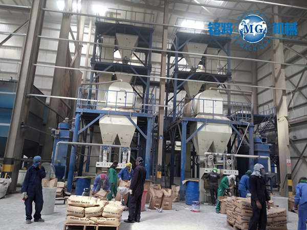 阿聯酋迪拜智能型保溫砂漿生產(chǎn)線 阿聯酋迪拜智能型保溫砂漿生產線