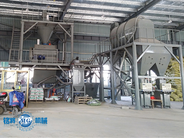 金華（huá）幹粉砂漿設備