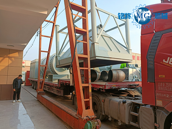 梅州20噸(dūn)烘幹機設備已發貨(huò) 梅州20噸烘幹機設備已發(fā)貨