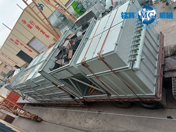 河北唐山四（sì）套幹粉砂漿生產線發貨