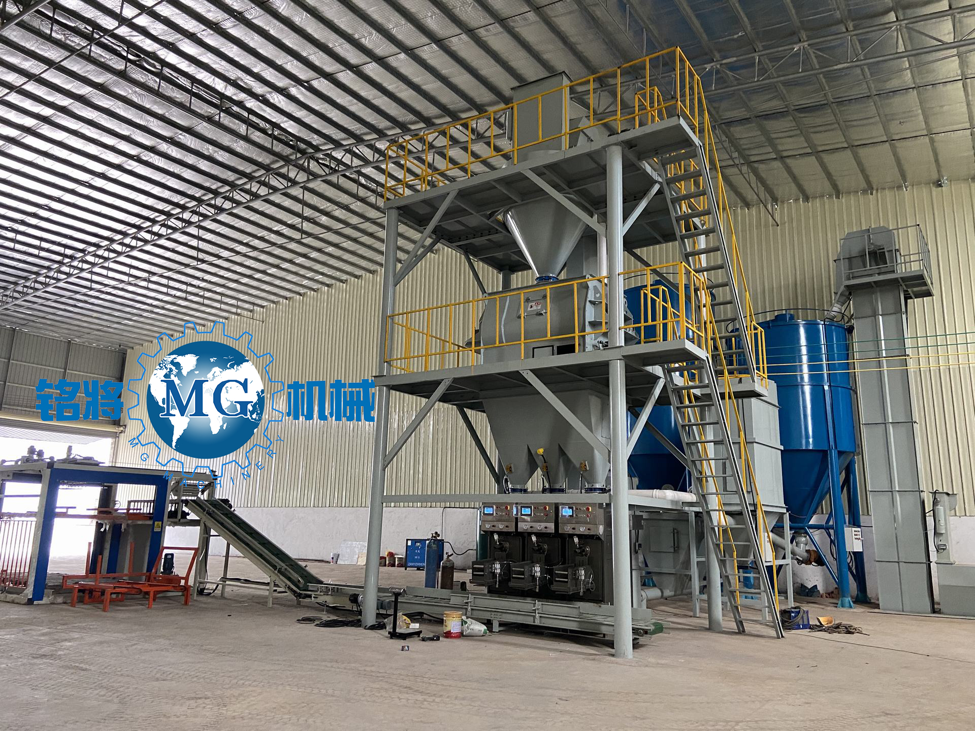 膩（nì）子粉設備混合不均勻?膩（nì）子粉設備廠家帶你一探究竟（jìng）!  　　