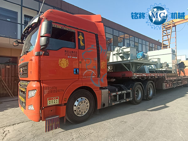 廣東佛（fó）山幹（gàn）粉砂漿生產線再走一車（chē）