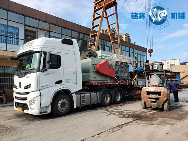 安徽礬山幹粉砂漿生產線發貨中! 安徽礬山(shān)幹(gàn)粉砂漿生產線發貨中!