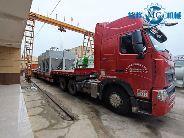 江西鷹潭（tán）幹粉砂漿設備發（fā）貨！