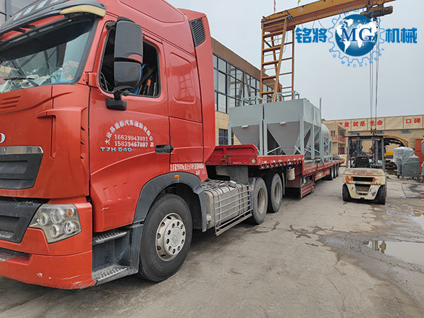 江西鷹潭幹粉砂漿設備發貨！