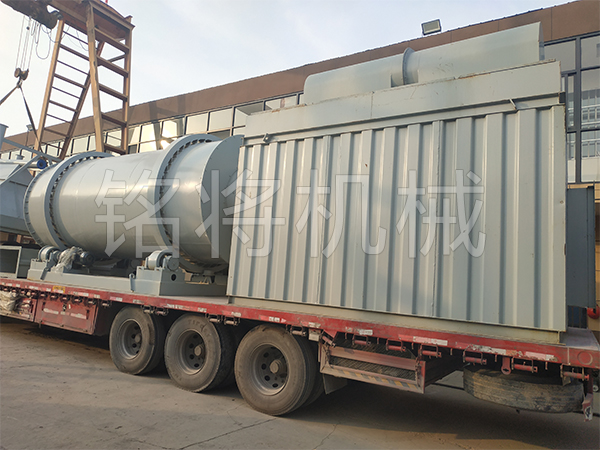 時產20噸烘幹機於今日交付物（wù）流