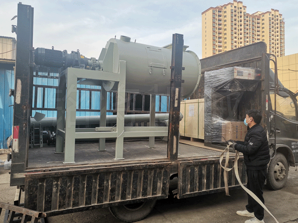 簡易幹粉砂漿生產線交付物流! 簡易幹粉砂漿生產(chǎn)線交付物流!