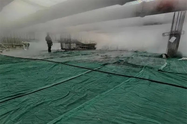 “蒸科（kē）技”首次亮相濟南地（dì）鐵，冬季混凝土砂漿低溫施工也不怕！