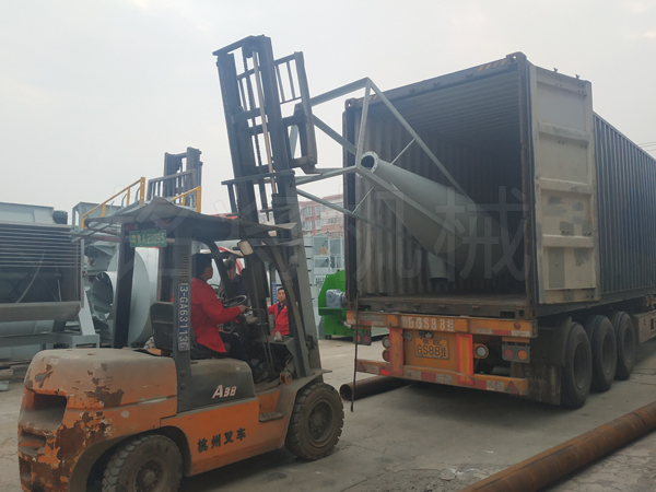 烘幹機設備交付物流