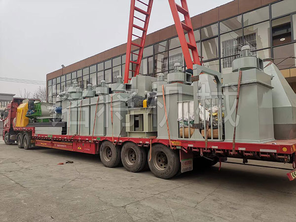 3方時產15～20噸全自動幹粉砂漿生產線發往山西臨汾