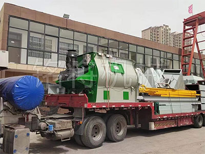 ​4方雙軸噸包包裝生產線發貨現場